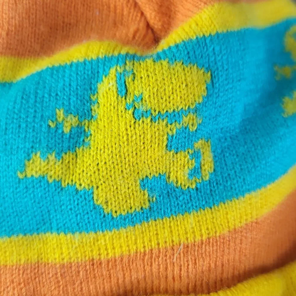 RT by Cirque Dinosaur T-Rex Boys Beanie Cap With Pom Pom